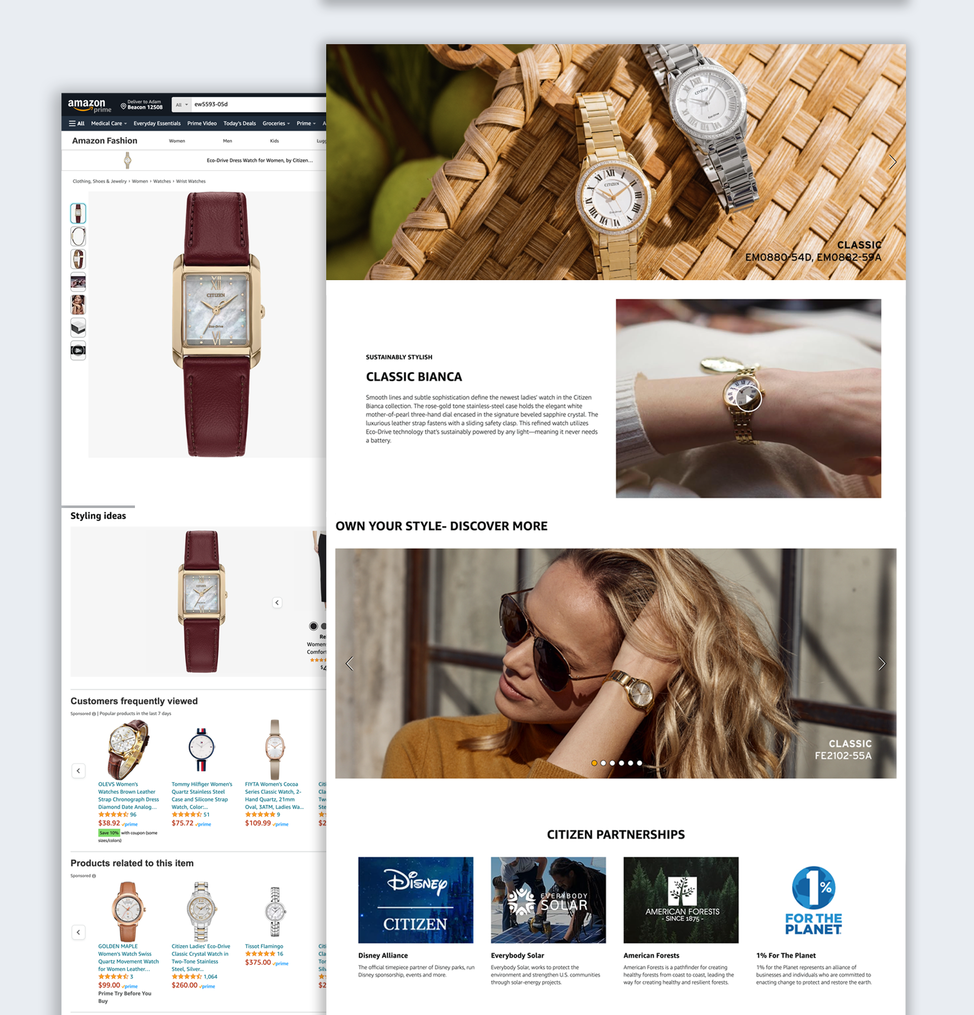 Bulova Amazon Storefront