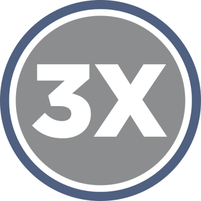 3x
