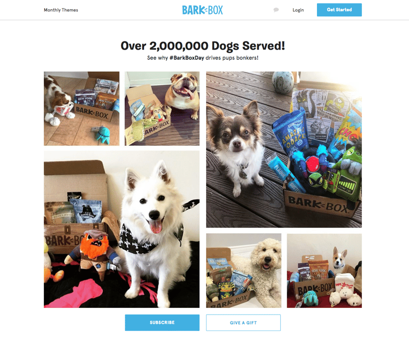 Social Proof - BarkBox