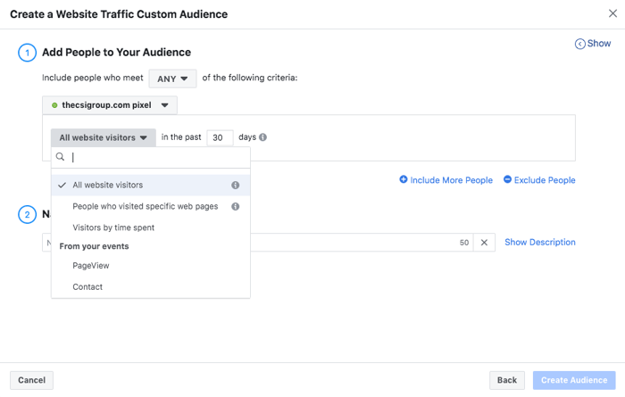 facebook retargeting